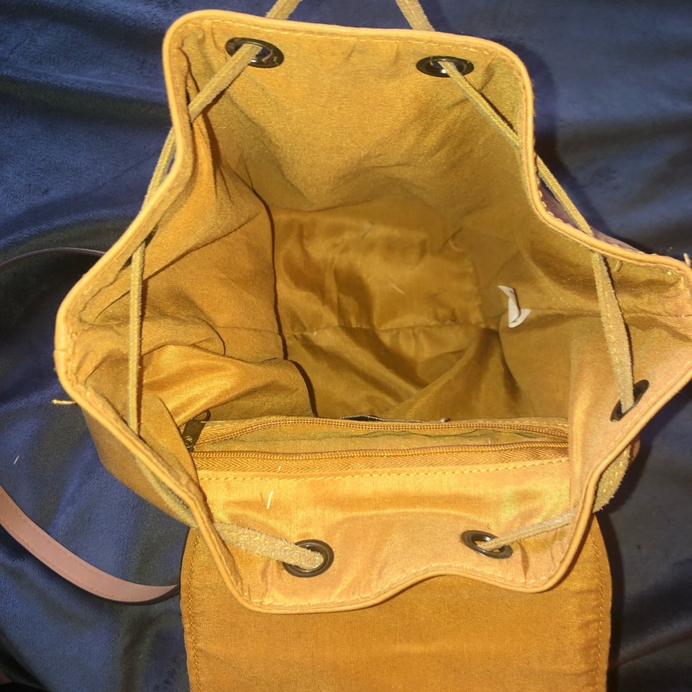 Mustard Yellow Backpack